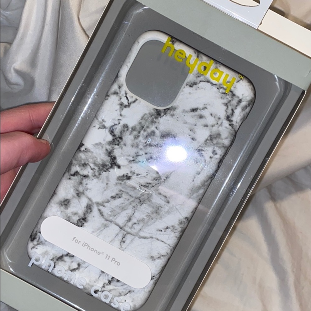 iPhone case marble white and gray
